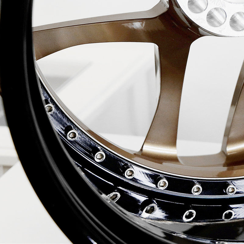 LFI forged wheel finishing detail and surface quality
