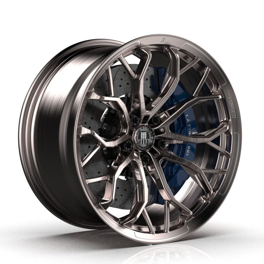 LFI CSF3 V2 forged wheel in brushed bronze finish