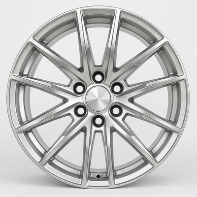 Forged aluminum 6061-T6 wheel comparison image