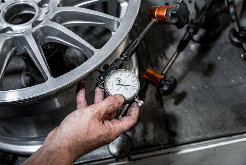 LFI forged wheel dynamic balance inspection