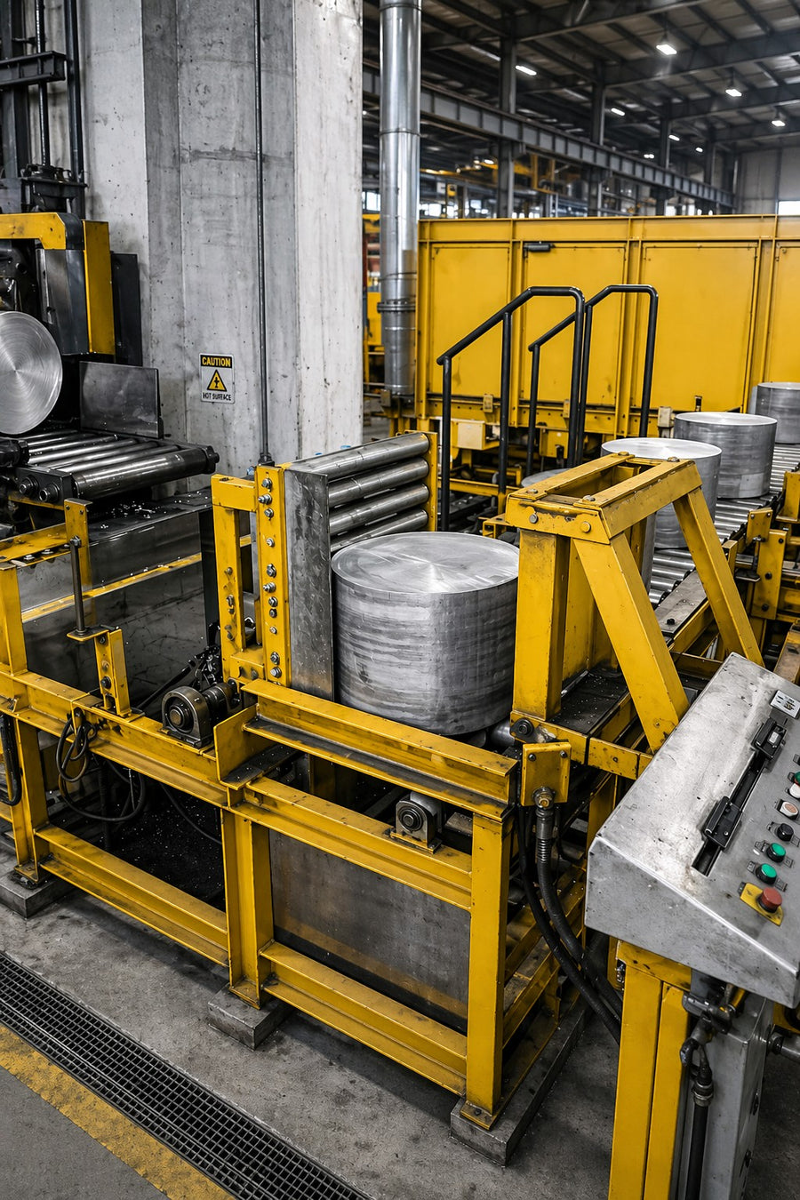 Magnesium billet processing for forged wheel production