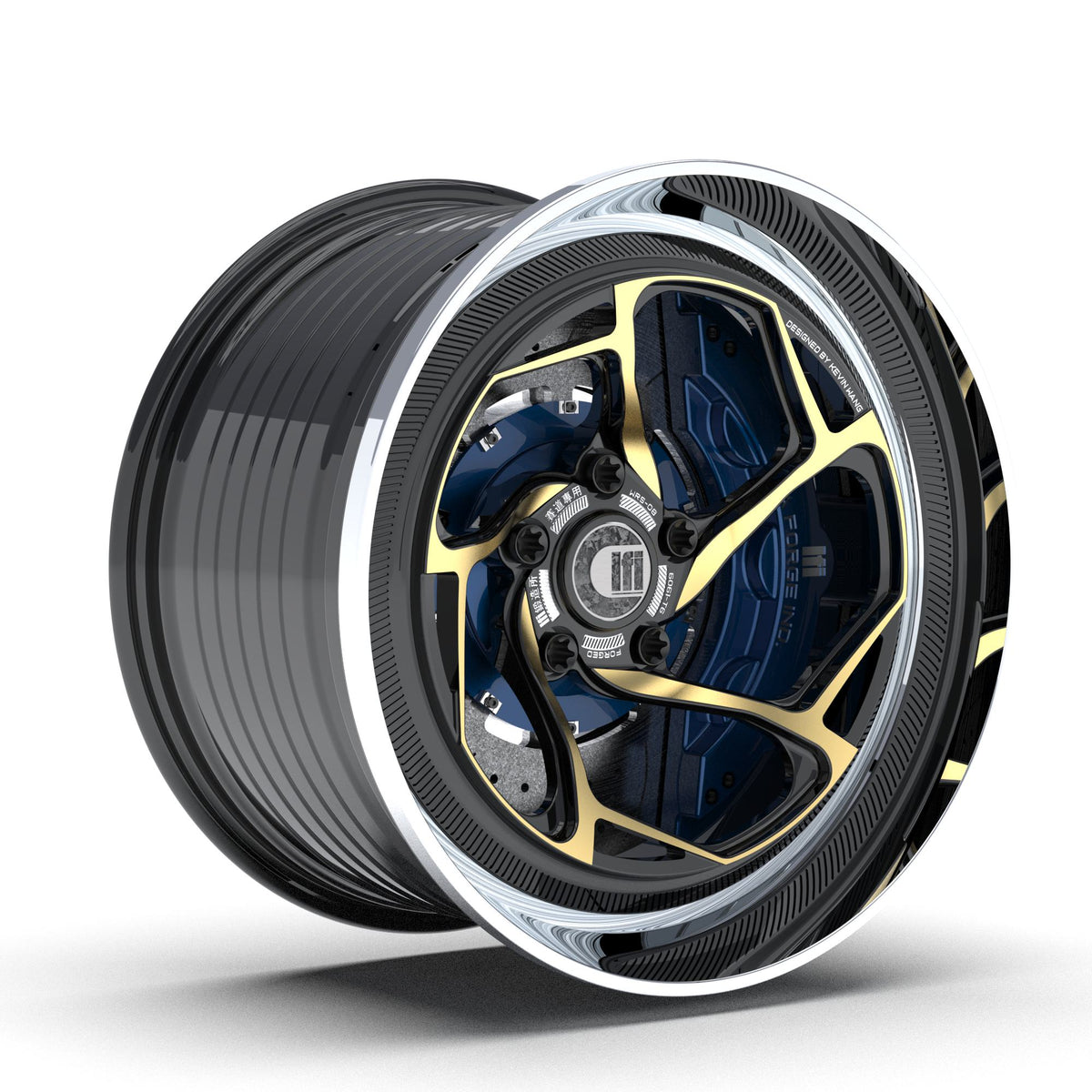 LFI WRS-08 Deep Dish Racing Forged Wheel - La Forge Industries