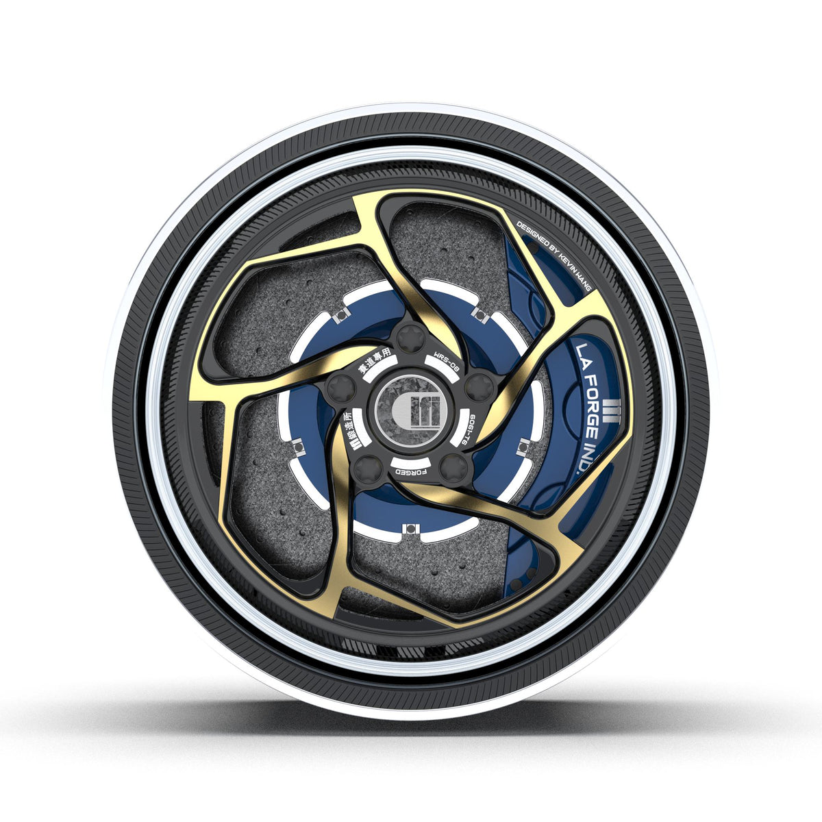 LFI WRS-08 Deep Dish Racing Forged Wheel - La Forge Industries