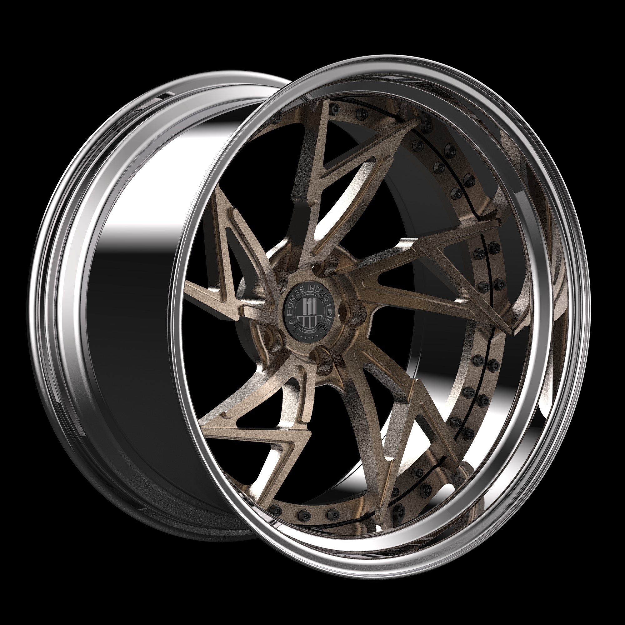 DF11 2-Piece Forged Wheel - La Forge Industries