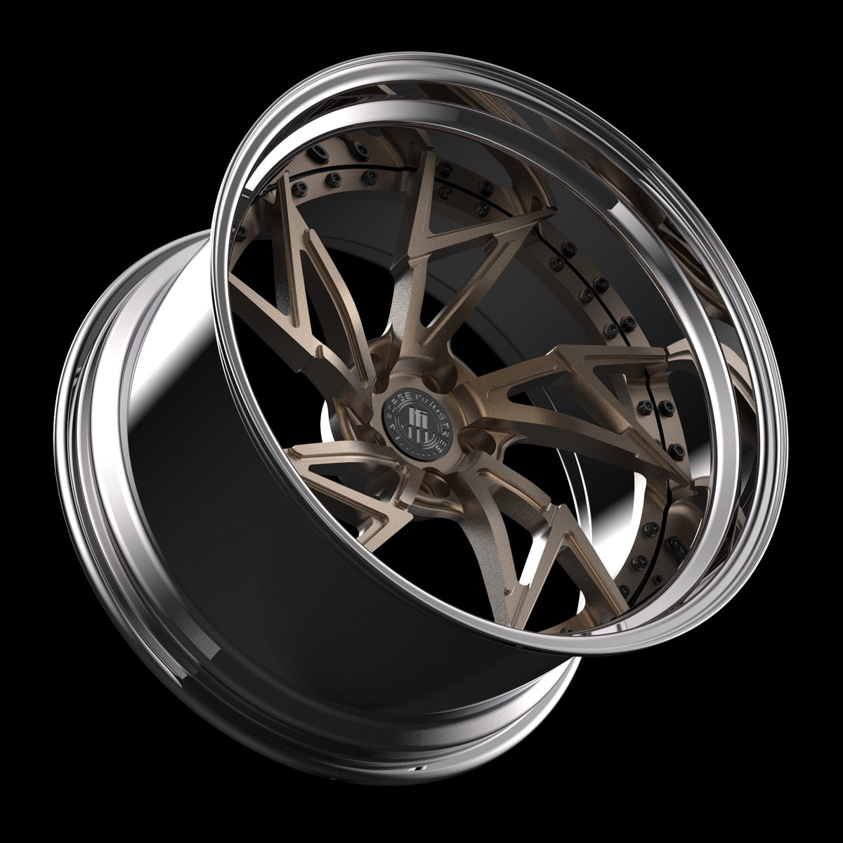 DF11 2-Piece Forged Wheel - La Forge Industries