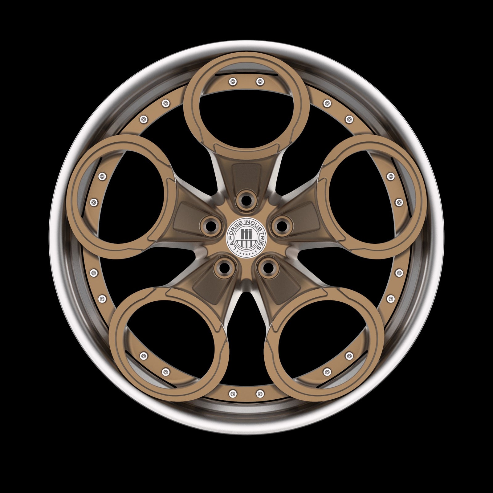 DF025 2-Piece Forged Wheel - La Forge Industries