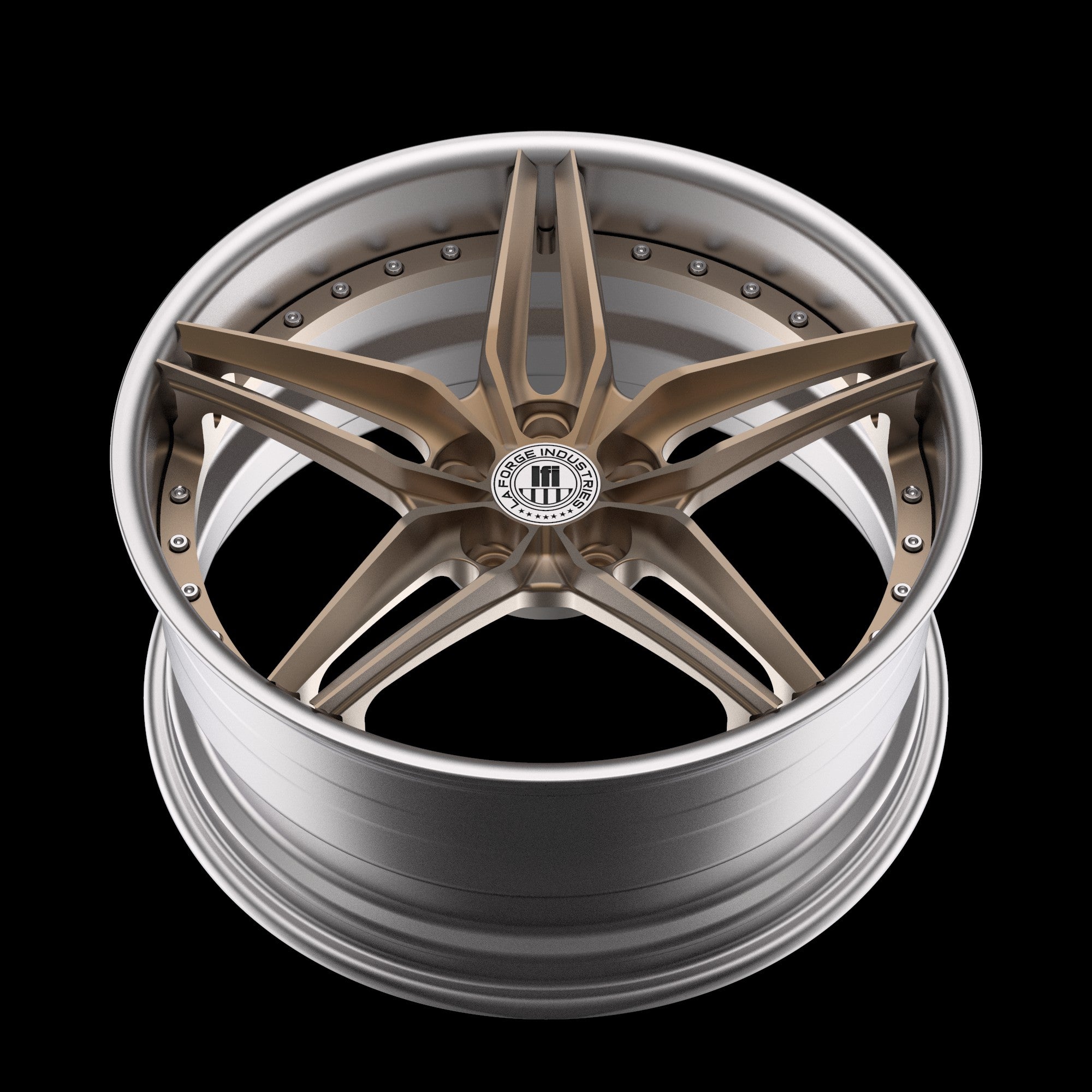 DF720 2-Piece Forged Wheel - La Forge Industries